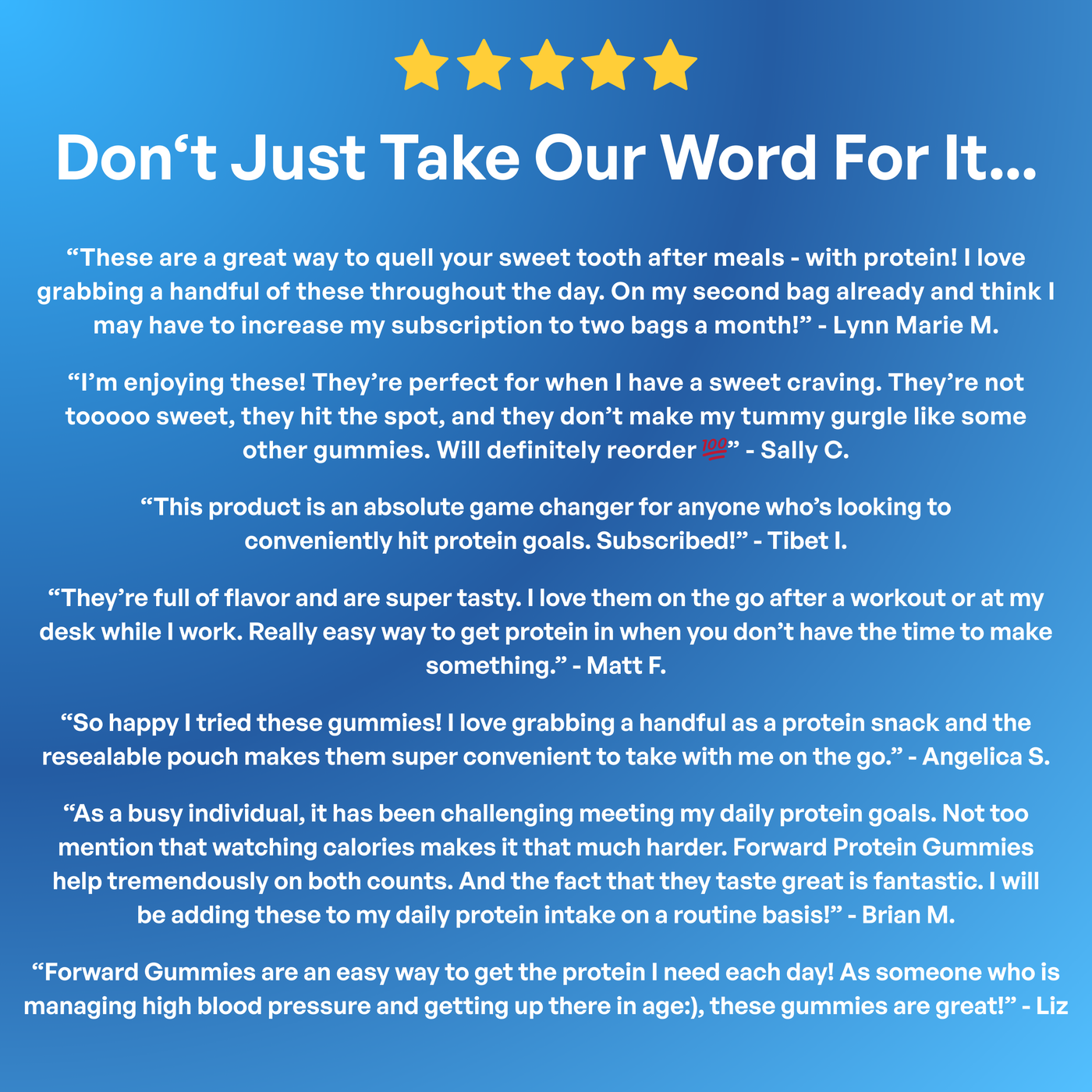 Protein Gummies - Strawberry 80 Count