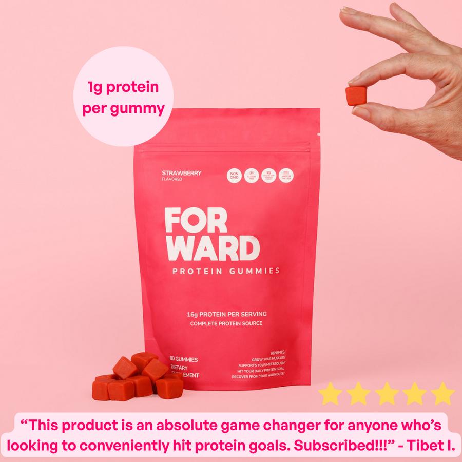 Protein Gummies - Strawberry 80 Count