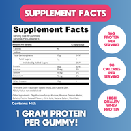 Protein Gummies - Strawberry 80 Count